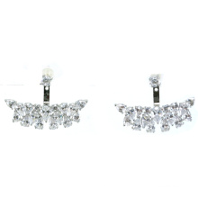 Boucles d&#39;oreilles en argent sterling 925 en or de qualité et mode Lady Jewelry (E6479)